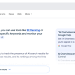 how to check AI overview results bulk SERP screenshot